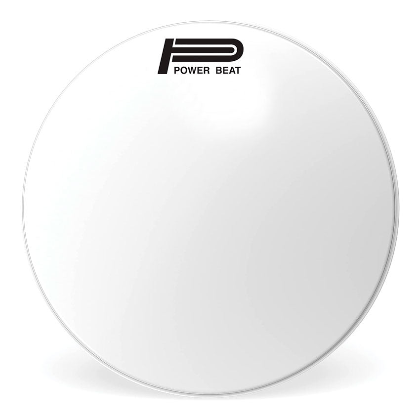 POWERBEAT PARCHE PARA BATERIA 18" BLANCO